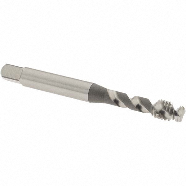 OSG 2963600 Spiral Flute Tap: M6 x 1.00, Metric Coarse, 2 Flute, Modified Bottoming, 6H Class of Fit, Vanadium High Speed Steel, Bright/Uncoated Image