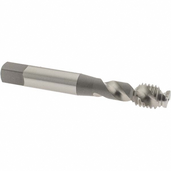OSG 2964100 Spiral Flute Tap: M10 x 1.50, Metric Coarse, 2 Flute, Modified Bottoming, 6H Class of Fit, Vanadium High Speed Steel, Bright/Uncoated Image