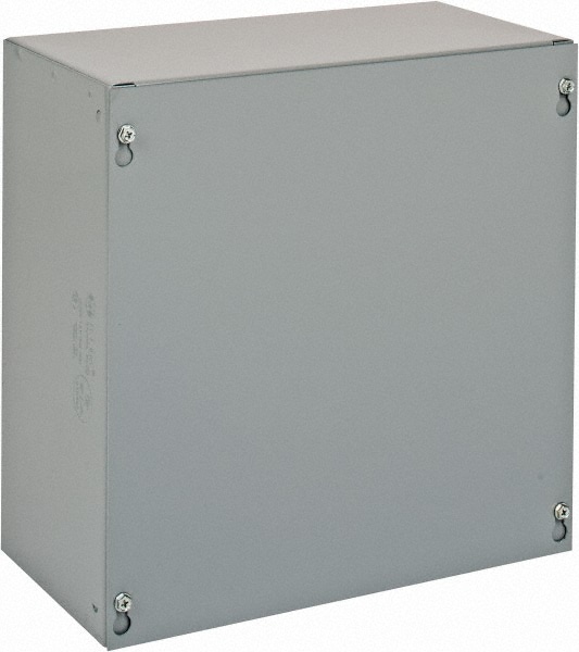 Junction Box Electrical Enclosure: Steel, NEMA 1