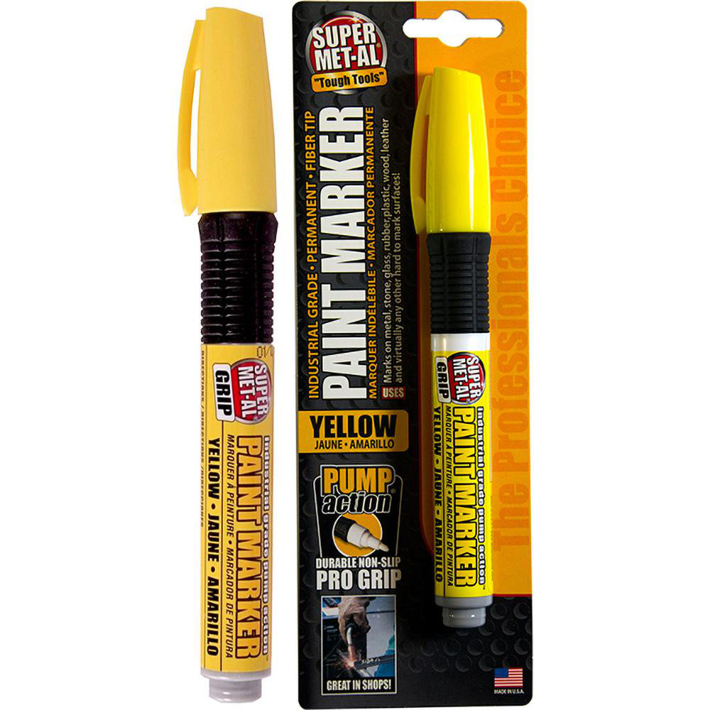 Super MetAl Paint Pen Yellow MSC Direct