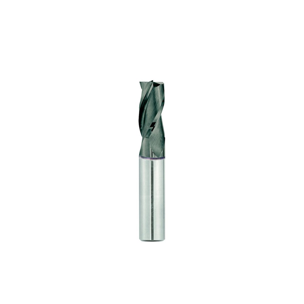 Niagara Cutter 17005793 Square End Mill: 7/32 Dia, 5/8 LOC, 1/4 Shank Dia, 2-1/2 OAL, 3 Flutes, Solid Carbide Image