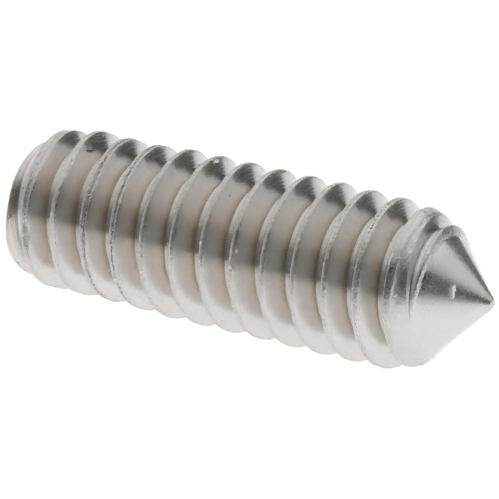 Produktbild von 100 Stück 1/4-20 X 1″ Edelstahl Gewindestifte Mit Inbusschlüssel – Innen-Sechskant