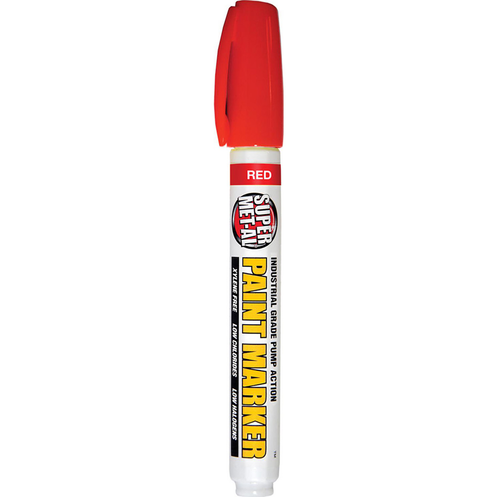Super MetAl Paint Pen Red MSC Direct