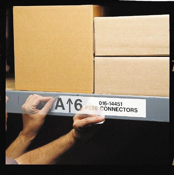 Brady - Repositionable Tape: 100', Repositionable Vinyl Film, White ...
