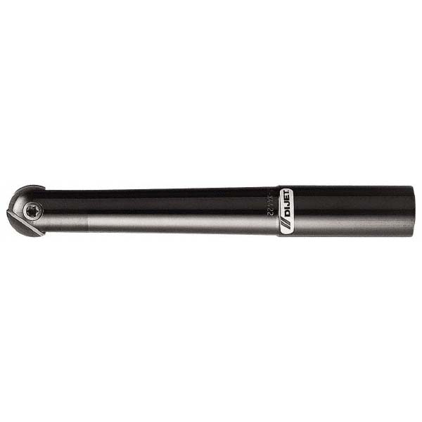 Indexable Ball Nose End Mill: 3/4" Cut Dia, Steel, 7.51" OAL