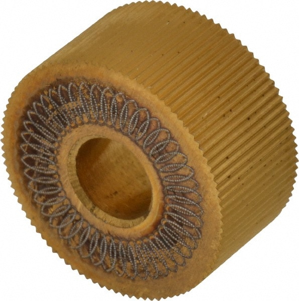 Dorian Tool 73310123518 Standard Knurl Wheel: 3/4" Dia, 90 ° Tooth Angle, 40 TPI, Straight, High Speed Steel Image