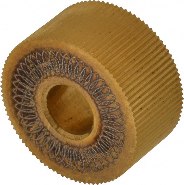 Standard Knurl Wheel: 3/4" Dia, 90 ° Tooth Angle, 40 TPI, Straight, High Speed Steel