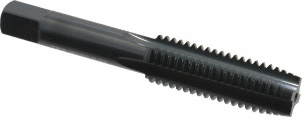 OSG 1603507 9/16-12 Plug RH H3 Nitride/Oxide High Speed Steel 4-Flute Straight Flute Hand Tap Image
