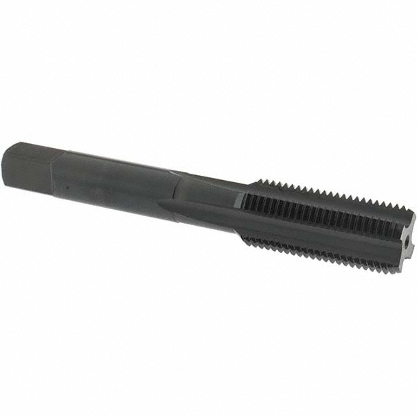 OSG 1603807 9/16-18 Bottoming RH H3 Nitride/Oxide High Speed Steel 4-Flute Straight Flute Hand Tap Image