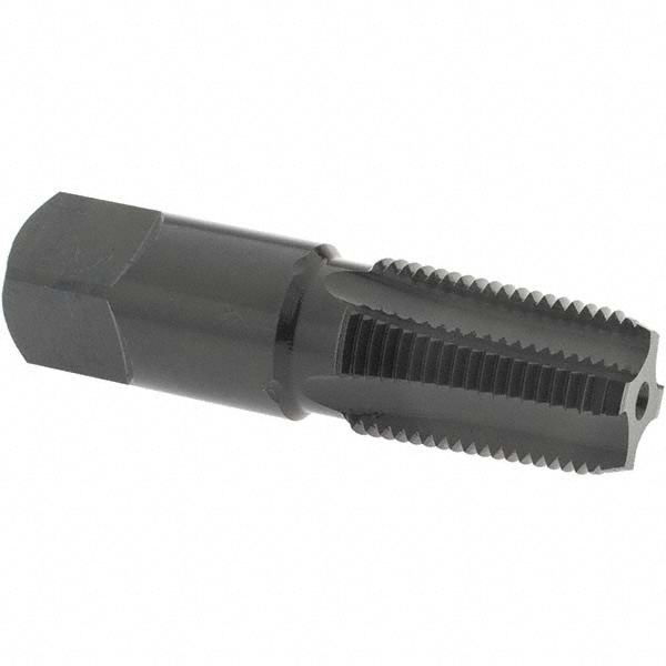 OSG 1310401 Standard Pipe Tap: 3/8-18, NPT, 4 Flutes, High Speed Steel, Oxide Finish Image