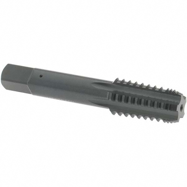 1/8-27 NPT, 5 Flutes, Oxide Finish, High Speed Steel, Interrupted Thread Pipe Tap