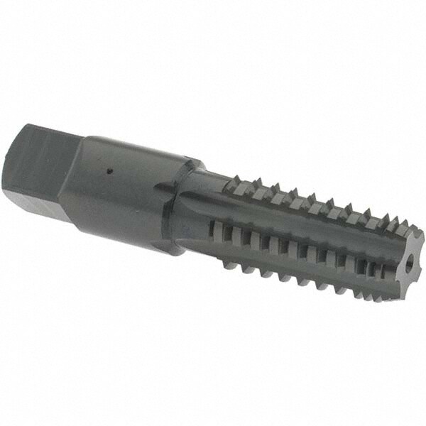 1/4-18 NPT, 5 Flutes, Oxide Finish, High Speed Steel, Interrupted Thread Pipe Tap