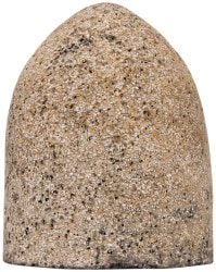 Abrasive Cone: Type 16, Very Coarse, 5/8-11 Arbor Hole