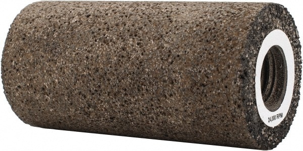 Abrasive Square Tip Plug: Type 18, Very Coarse, 5/8-11 Arbor Hole