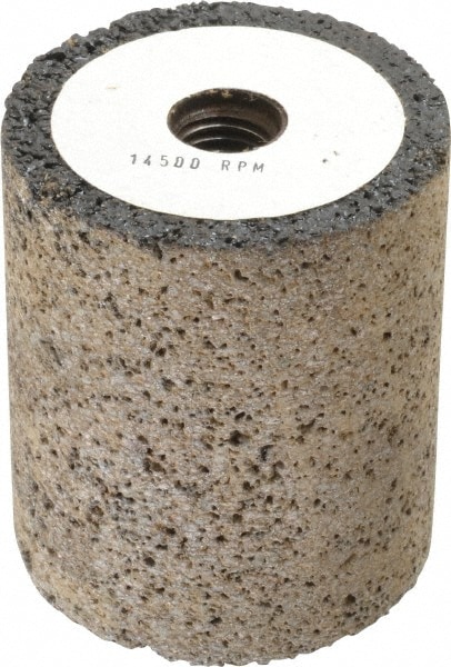 Abrasive Square Tip Plug: Type 18, Very Coarse, 5/8-11 Arbor Hole