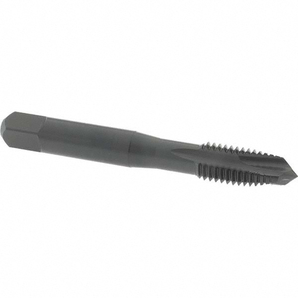 OSG 1981601 Spiral Point Tap: M10 x 1.5, Metric Coarse, 3 Flutes, Plug, 6H, High Speed Steel, Oxide Finish Image