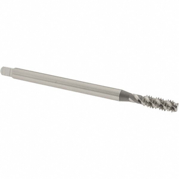 Extension Tap: 1/4-20, 3 Flutes, H3, Bright/Uncoated, High Speed Steel, Spiral Flute