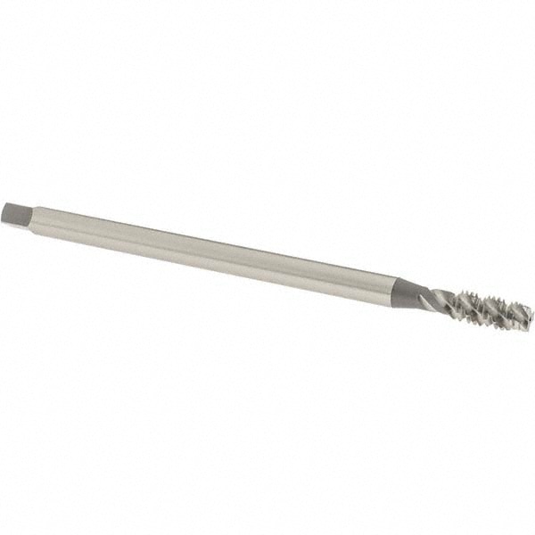 Extension Tap: 5/16-18, 3 Flutes, H3, Bright/Uncoated, High Speed Steel, Spiral Flute