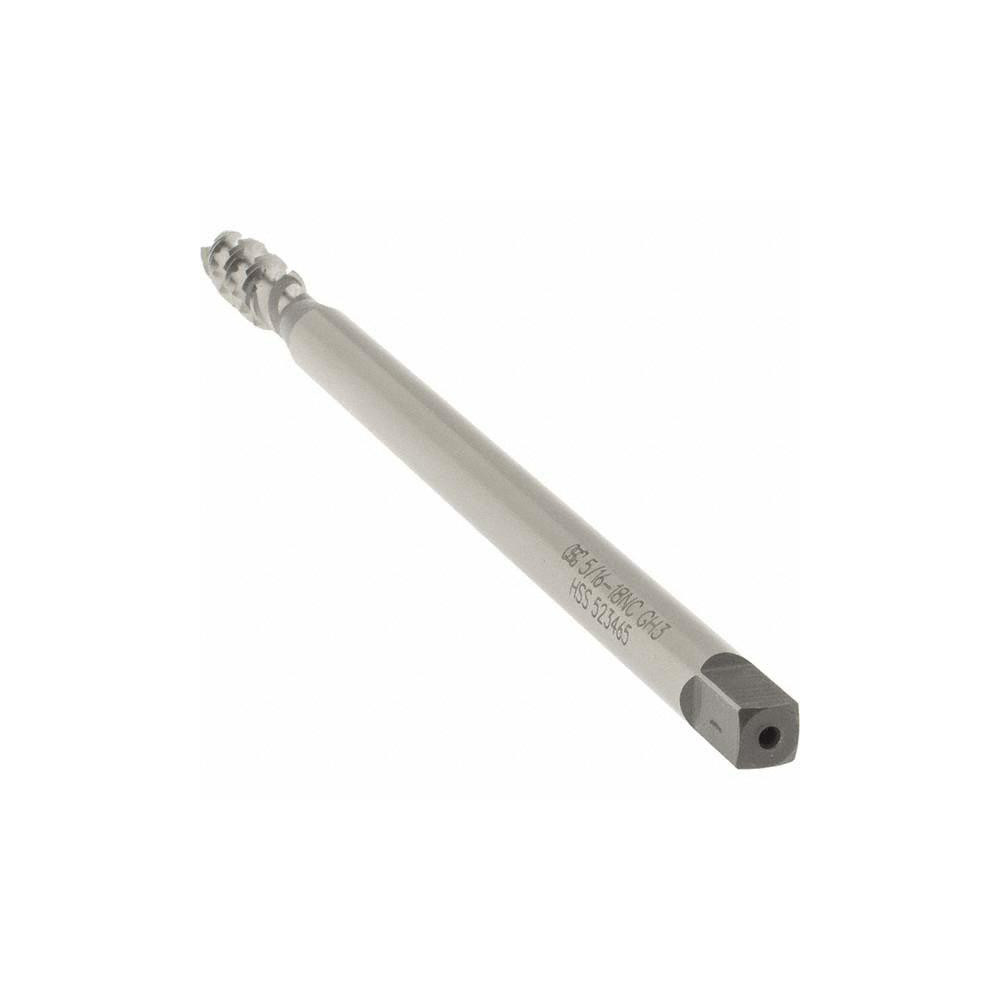 OSG 5/1618 UNC 3 Flute H3 Bright Finish High Speed Steel Spiral