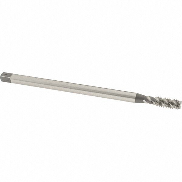 Extension Tap: 5/16-18, 3 Flutes, H3, Bright/Uncoated, High Speed Steel, Spiral Flute