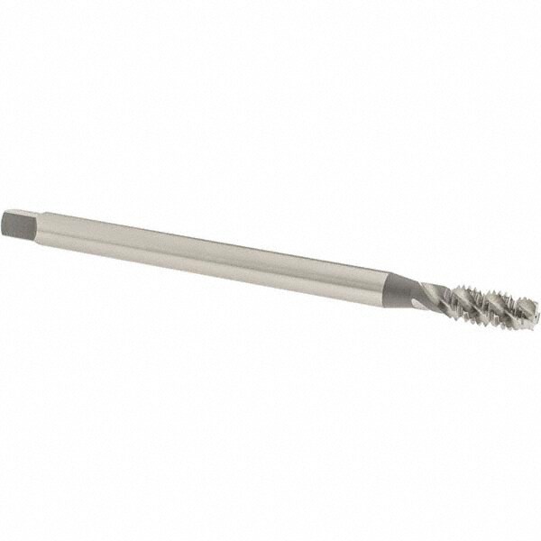 Extension Tap: 3/8-16, 3 Flutes, H3, Bright/Uncoated, High Speed Steel, Spiral Flute