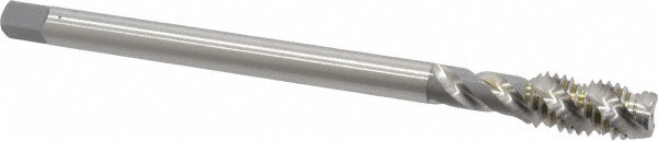 Extension Tap: 1/2-13, 3 Flutes, H3, Bright/Uncoated, High Speed Steel, Spiral Flute
