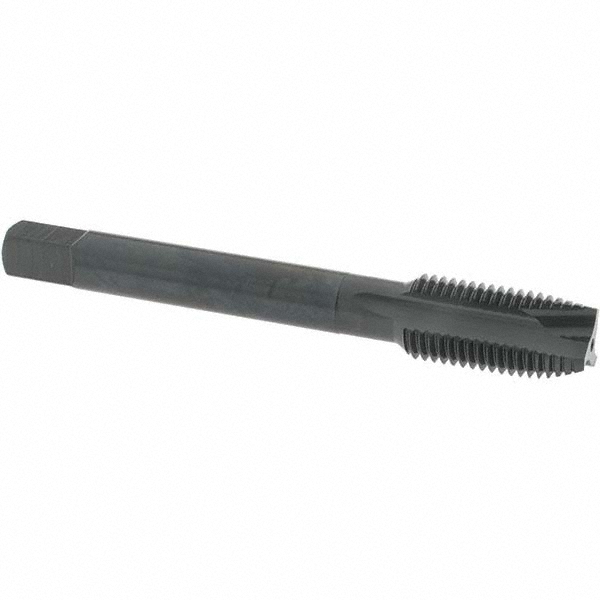 OSG 1738601 Spiral Point Tap: 7/16-20, UNF, 3 Flutes, Plug, Vanadium High Speed Steel, Oxide Finish Image