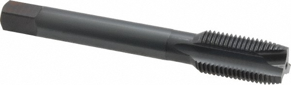 OSG 1731501 Spiral Point Tap: 1/2-20, UNF, 3 Flutes, Plug, 3B, Vanadium High Speed Steel, Oxide Finish Image