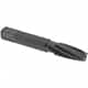 Round Shank with Square End Black Oxide Finish BSP 3/8-19 Thread Size Modified Bottoming Chamfer Dormer E043 Powdered Metal Pipe Tap Spiral Flute