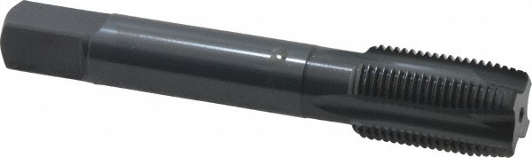 OSG 1758901 Spiral Point Tap: 3/4-16, UNF, 4 Flutes, Plug, 3B, Powdered Metal, Oxide Finish Image