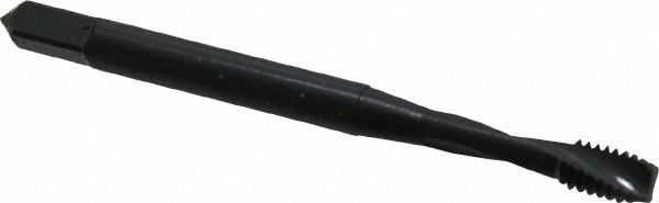 OSG 1754601 Spiral Flute Tap: #8-32, UNC, 2 Flute, Modified Bottoming, 3B Class of Fit, Powdered Metal, Oxide Finish Image