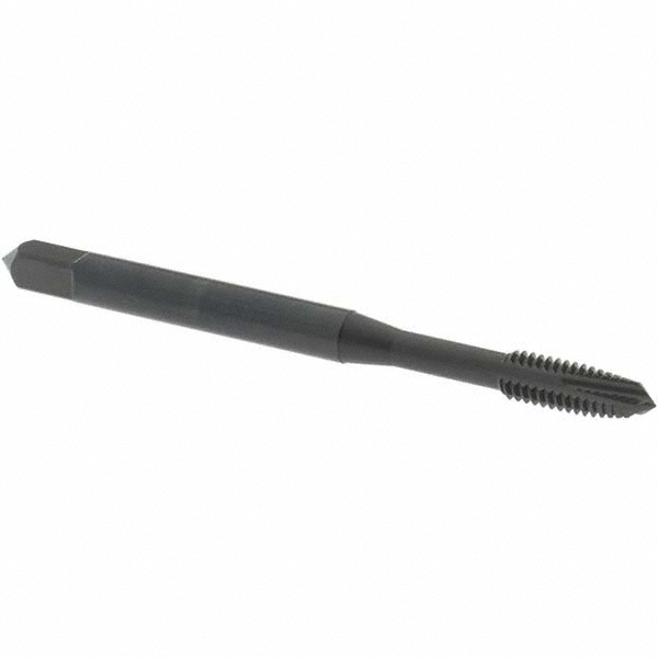 Spiral Point STI Tap: #6-32 UNC, 3 Flutes, Plug, Powdered Metal, Oxide Finish