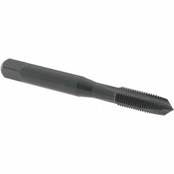 Plug Chamfer 1/4-28 UNF Oxide Finish 3 Flutes Powdered Metal H2 Spiral Point STI Tap Plug Chamfer 1/4-28 UNF Oxide Finish 3 Flutes Powdered Metal H2 Spiral Point STI Tap