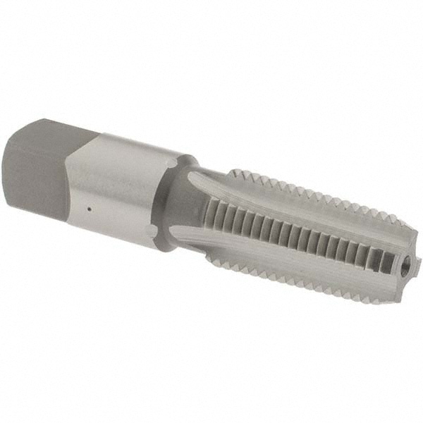 OSG 1736100 Standard Pipe Tap: 1/4-18, NPT, 4 Flutes, Cobalt, Bright/Uncoated Image