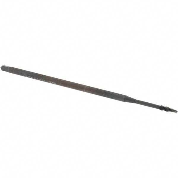 OSG 1764001 Extension Tap: 4-40, 2 Flutes, H2, Oxide Finish, Vanadium High Speed Steel, Spiral Point Image