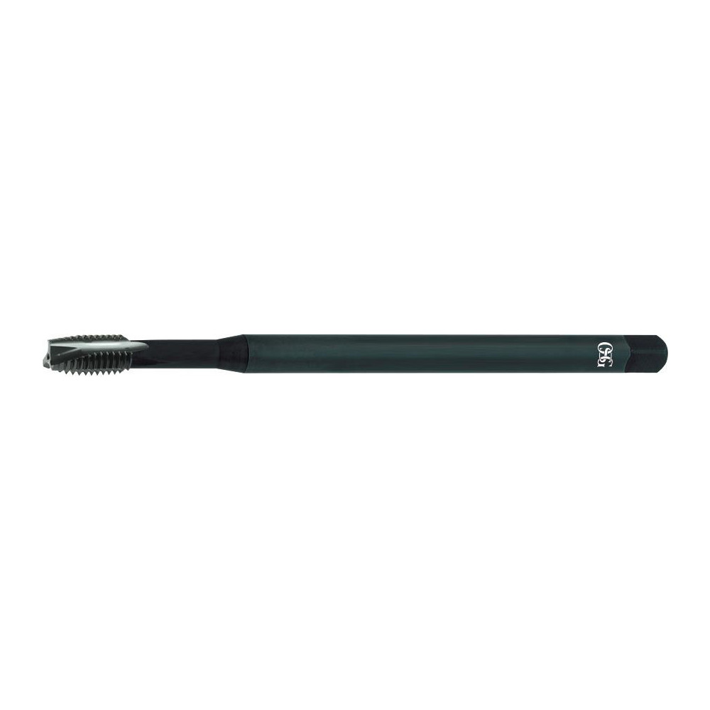 Extension Tap: 1/4-28, 3 Flutes, H3, Oxide Finish, Vanadium High Speed Steel, Spiral Point
