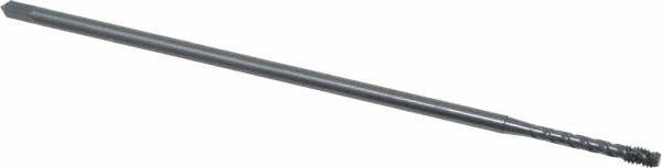 OSG 1766901 Extension Tap: 8-32, 3 Flutes, H3, Oxide Finish, Vanadium High Speed Steel, Spiral Flute Image