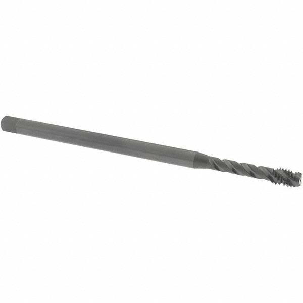 Extension Tap: 5/16-18, 3 Flutes, H3, Oxide Finish, Vanadium High Speed Steel, Spiral Flute