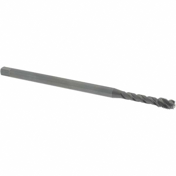Extension Tap: 5/16-24, 3 Flutes, H3, Oxide Finish, Vanadium High Speed Steel, Spiral Flute