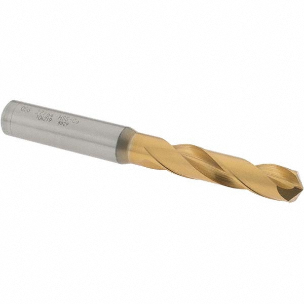 OSG 10421905 Screw Machine Length Drill Bit: 0.4219" Dia, 130 &deg;, Cobalt High Speed Steel Image