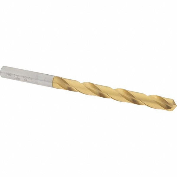 OSG 15375005 Jobber Length Drill Bit: 0.375" Dia, 130 &deg;, Cobalt Image