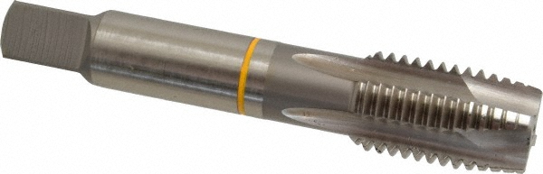 Guhring 9039010222250 Spiral Point Tap: 7/8-9, UNC, 4 Flutes, Plug, 2B, Cobalt, Bright Finish Image
