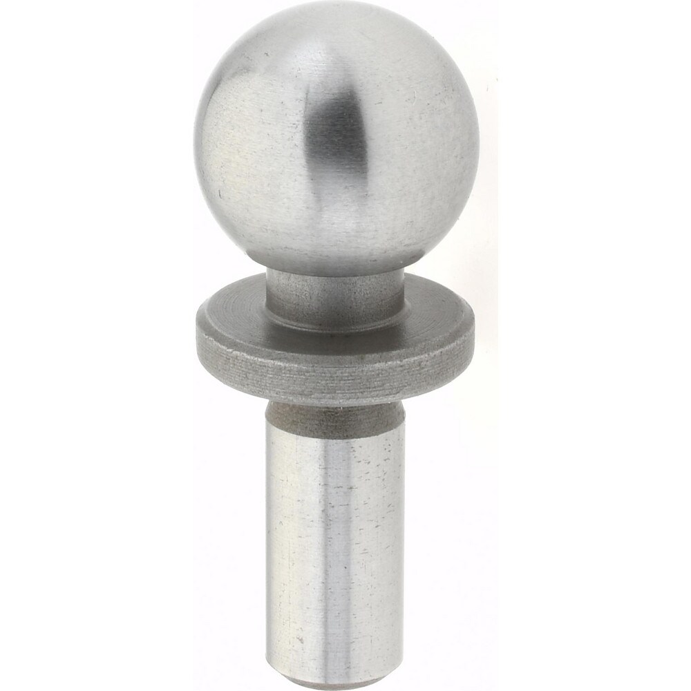 Shoulder Tooling Ball: Inspection, 3/8" Ball Dia, 3/16" Shank Dia, Press-Fit