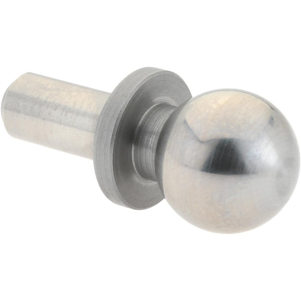 Shoulder Tooling Ball: Inspection, 1/2" Ball Dia, 1/4" Shank Dia, Slip-Fit