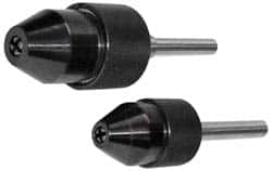 Knurlcraft M1-94-R8 Drill Chuck: 1/32 to 1/2" Capacity, Integral Shank Mount, R8 