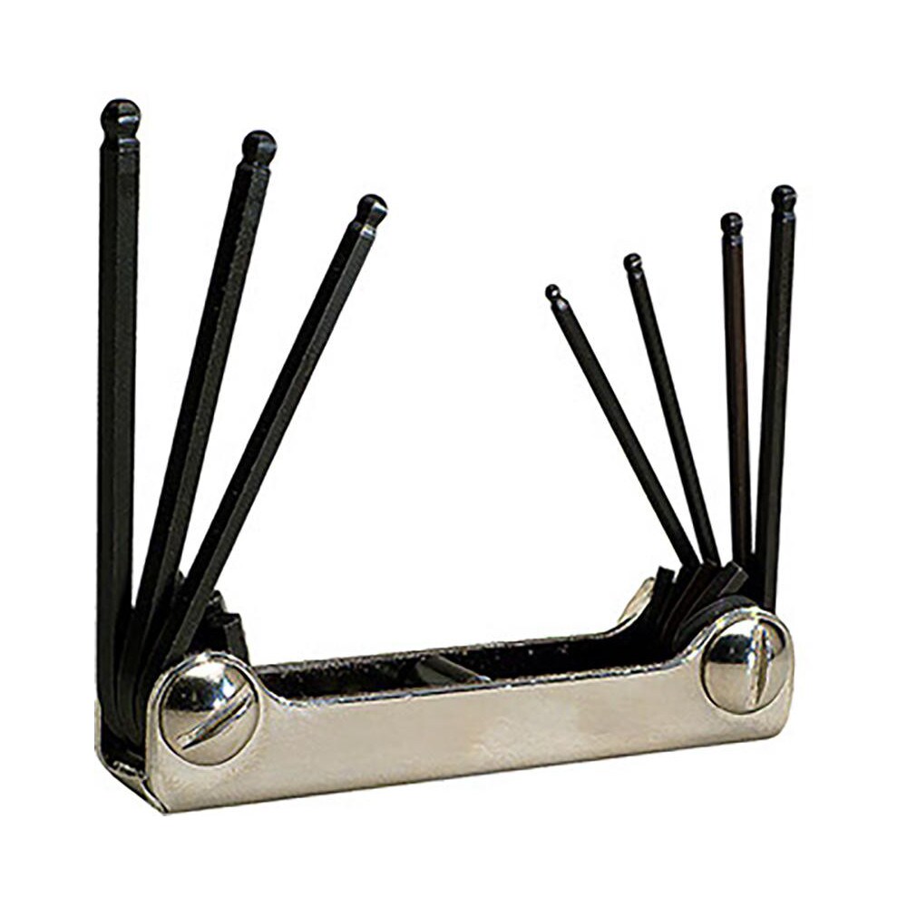 7 Piece Fold-Up Ball End Hex Key Set