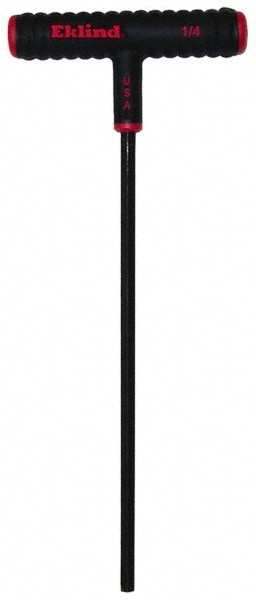 Hex Key: 3/8" Hex, Hex End, T-Handle Cushion Grip