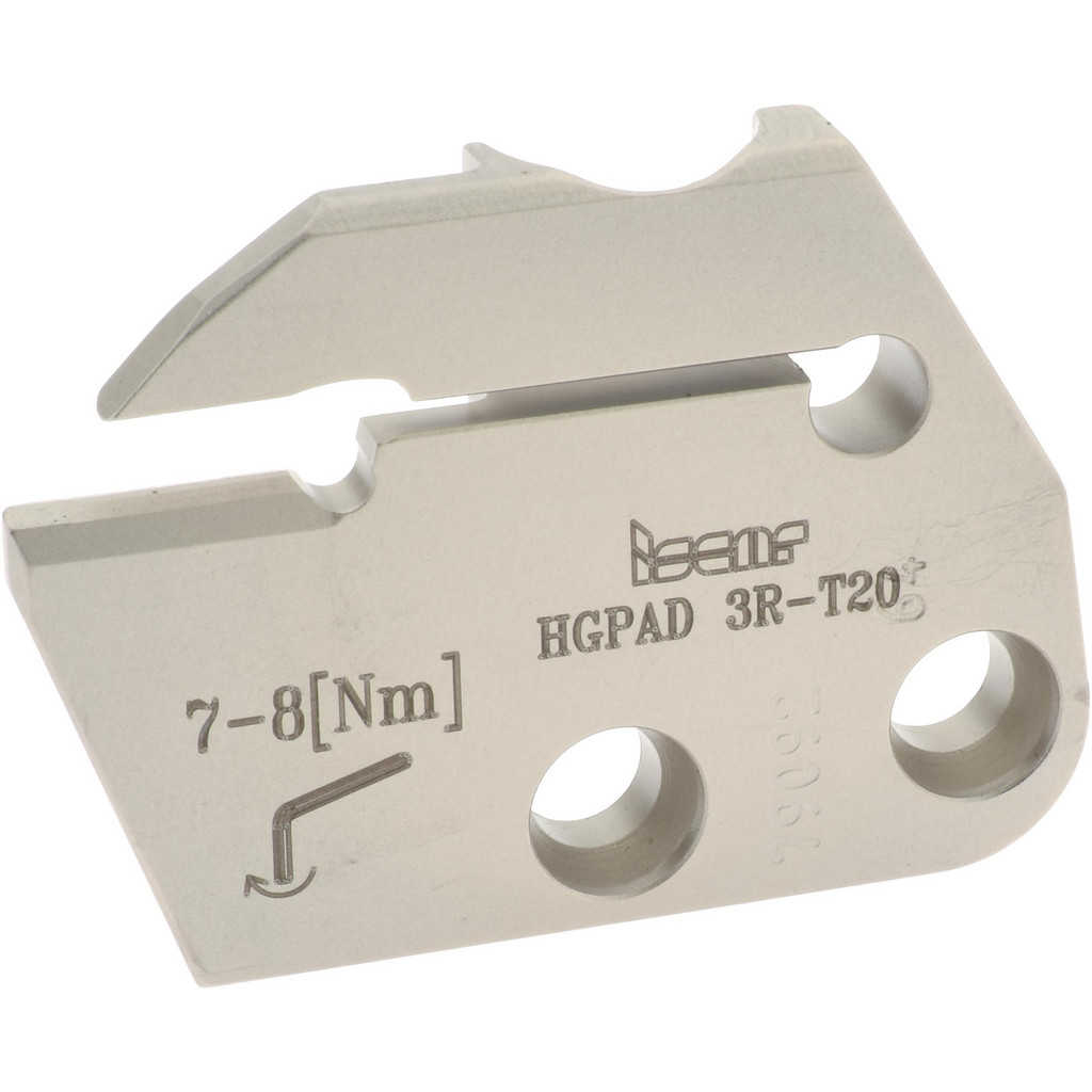 Iscar 2550153 Cutoff & Grooving Support Blade for Indexables: Right Hand, 0.1181" Insert Width, Series Heli & Modular Grip Image