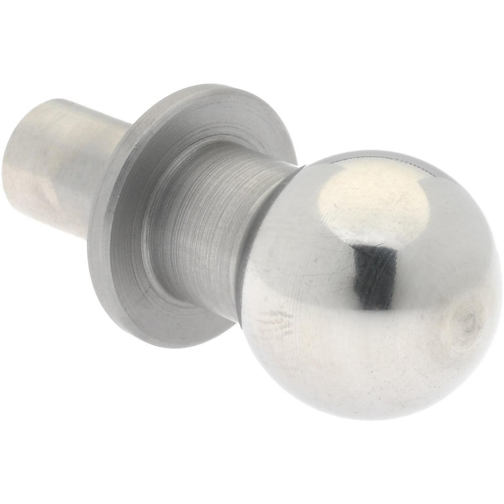 Gibraltar 826887-G Shoulder Tooling Ball: Inspection, 12 mm Ball Dia, 6 mm Shank Dia, Thread Image