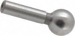 Gibraltar 826706-G Tooling Ball: Inspection, 1/4" Ball Dia, 1/8" Shank Dia, Press-Fit Image